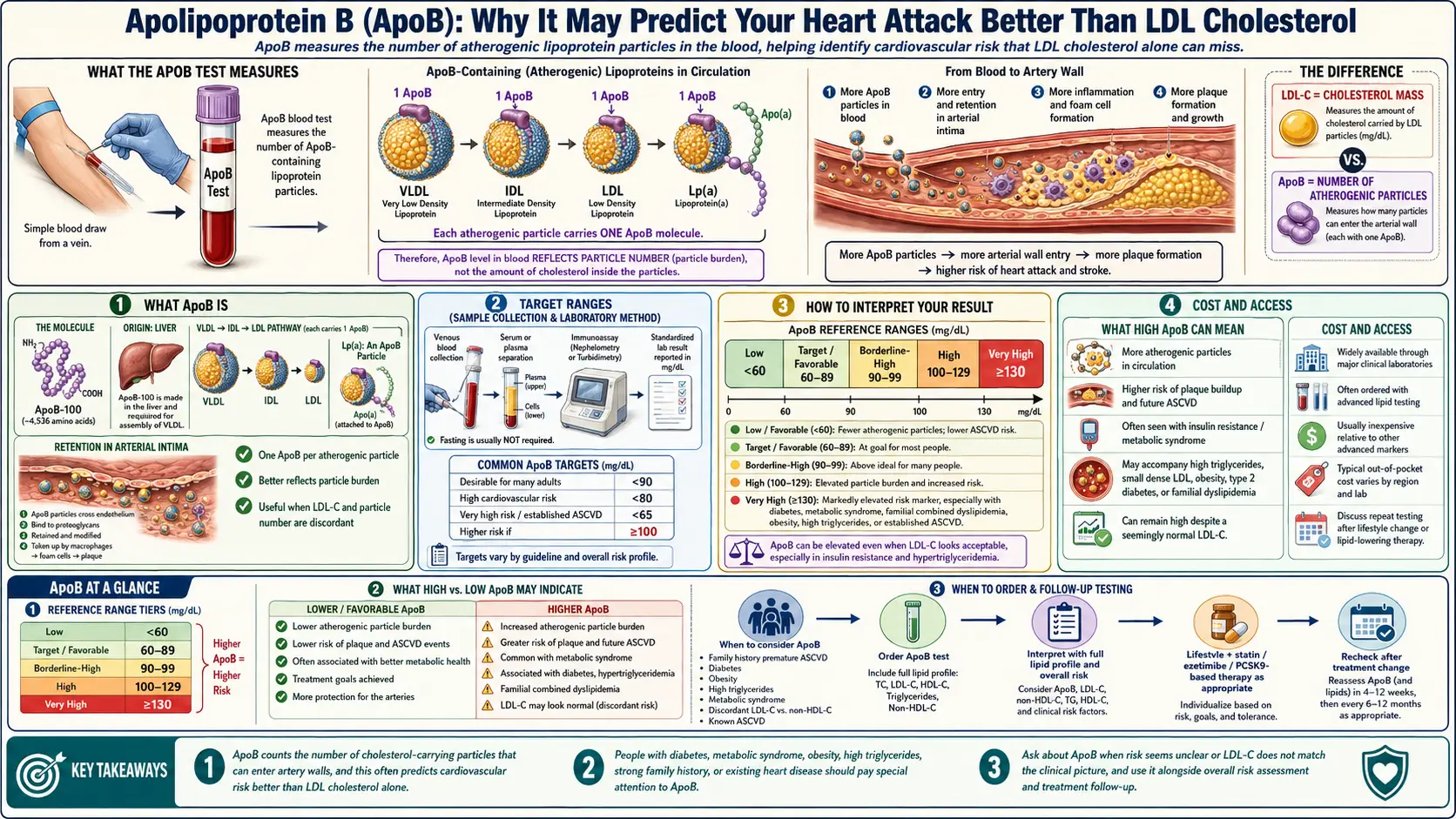 ApoB — scientific infographic poster