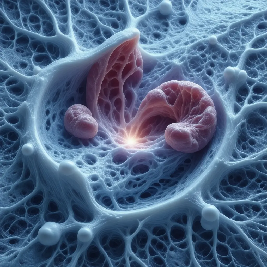 Anatomical illustration of organ or tissue revealed by Magnesium Test