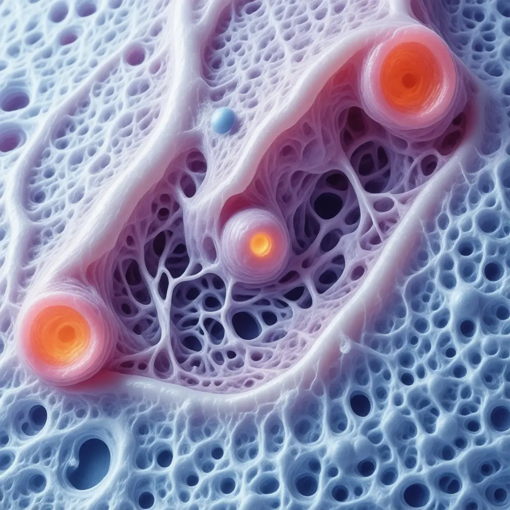 Uric Acid Test — anatomical illustration of organ tissues and diagnostic markers
