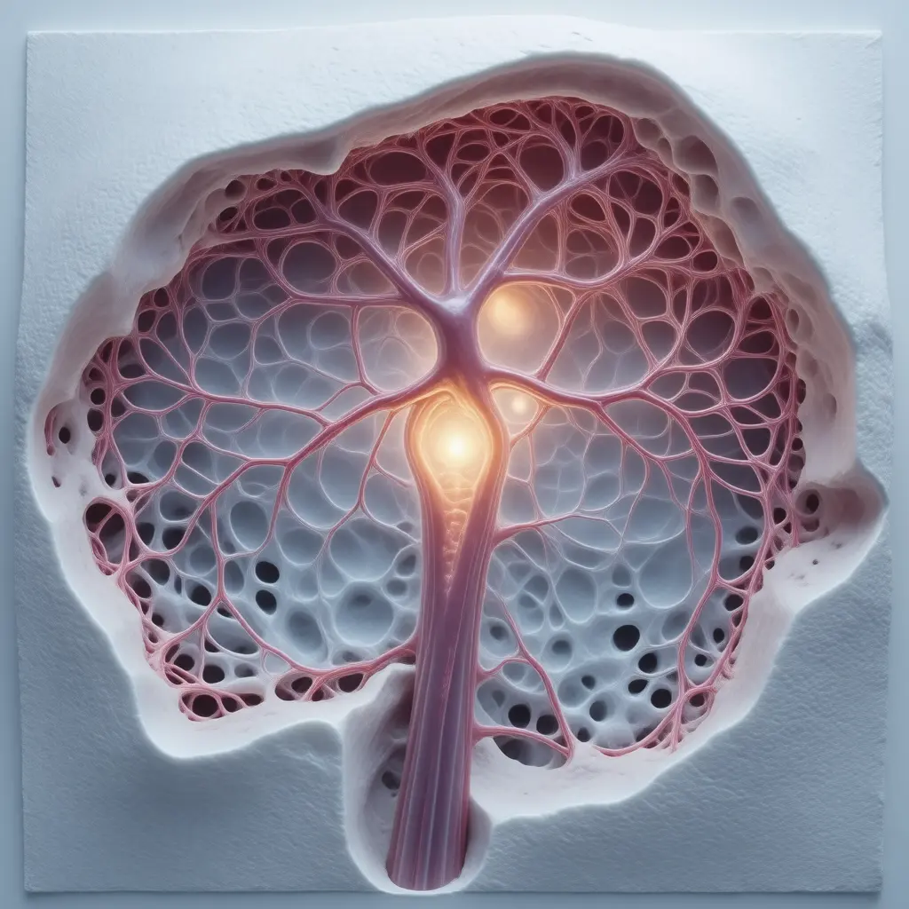 Anatomical illustration of organ or tissue revealed by Iron Panel