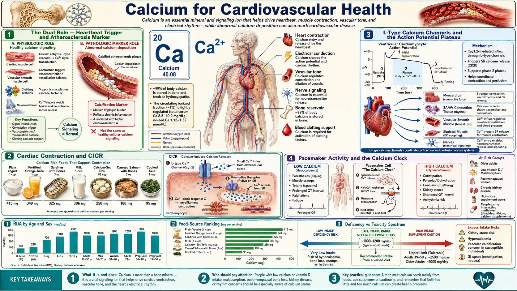 Cardiovascular Health — scientific infographic poster