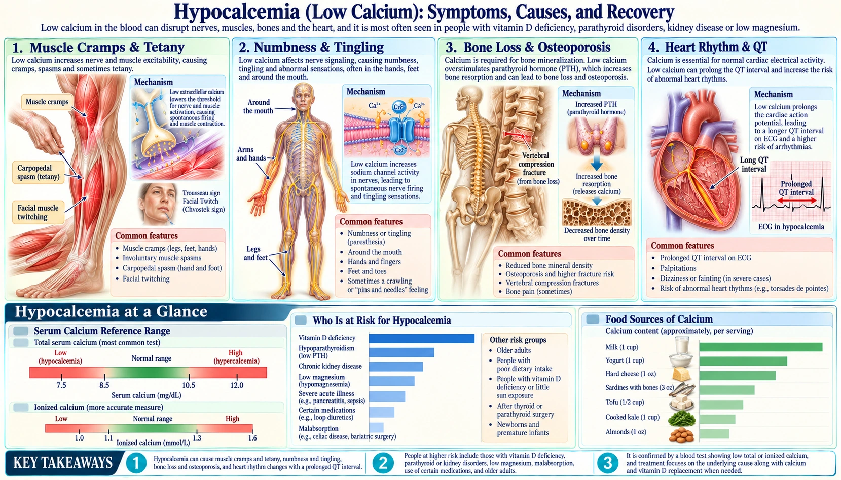 Deficiency — scientific infographic poster