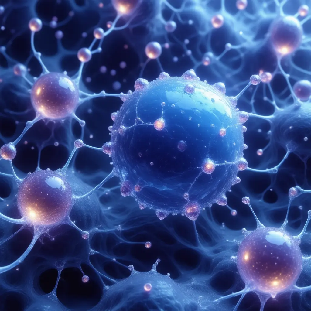 Atomic-scale view of phosphate ions in cellular fluid