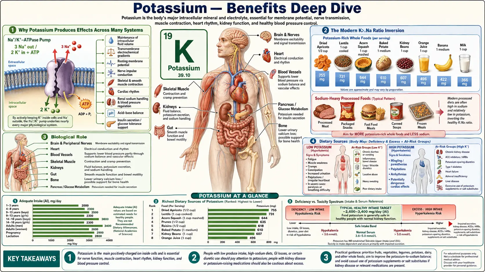 Benefits — scientific infographic poster