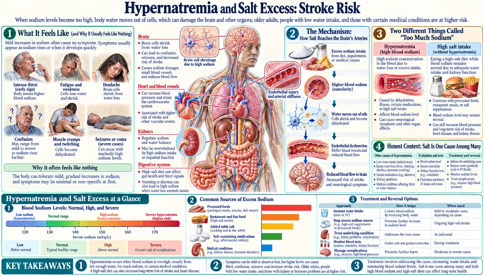 Stroke Risk — scientific infographic poster