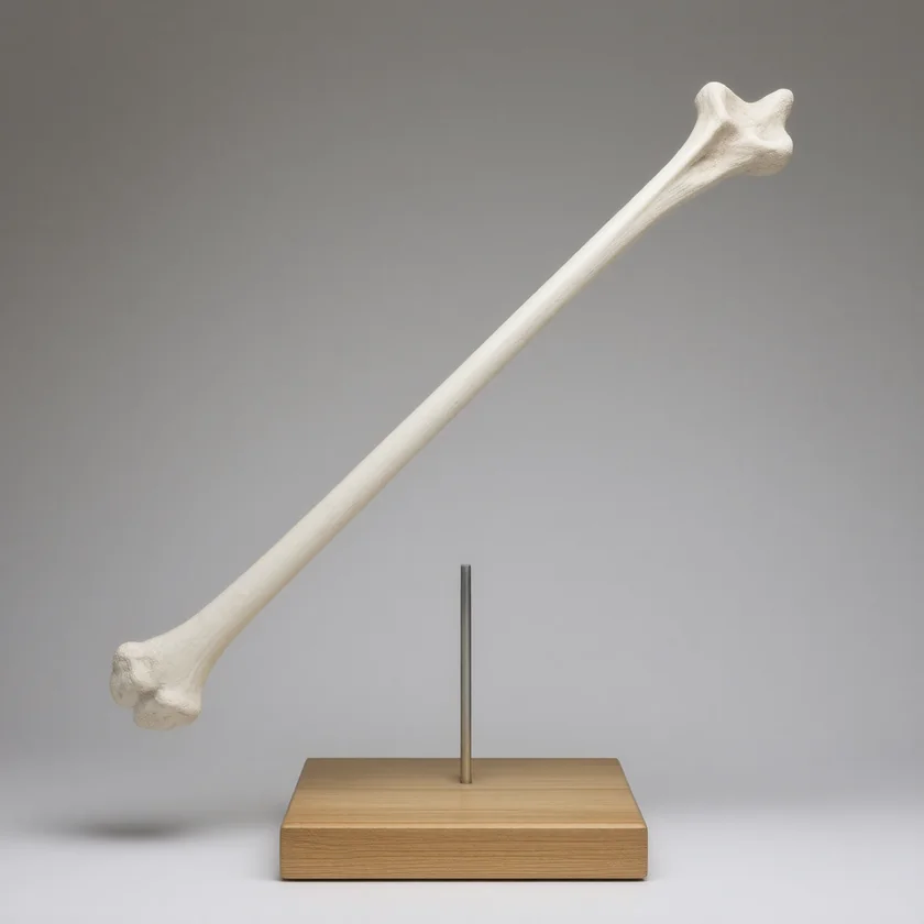 A long bone and its growth plate