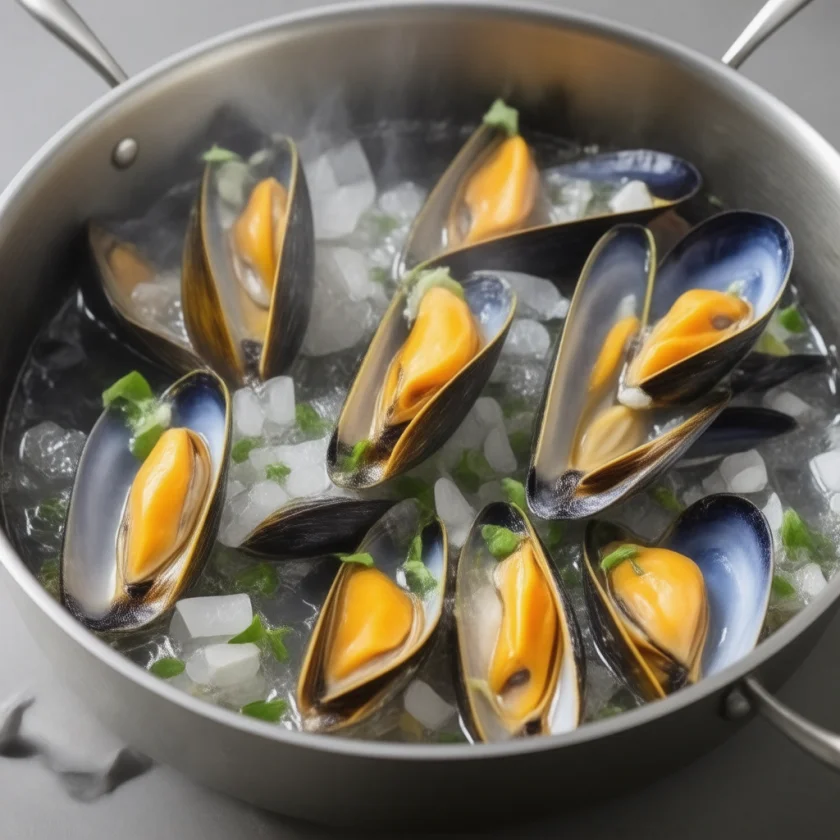 Mussels, among the richest food sources of manganese
