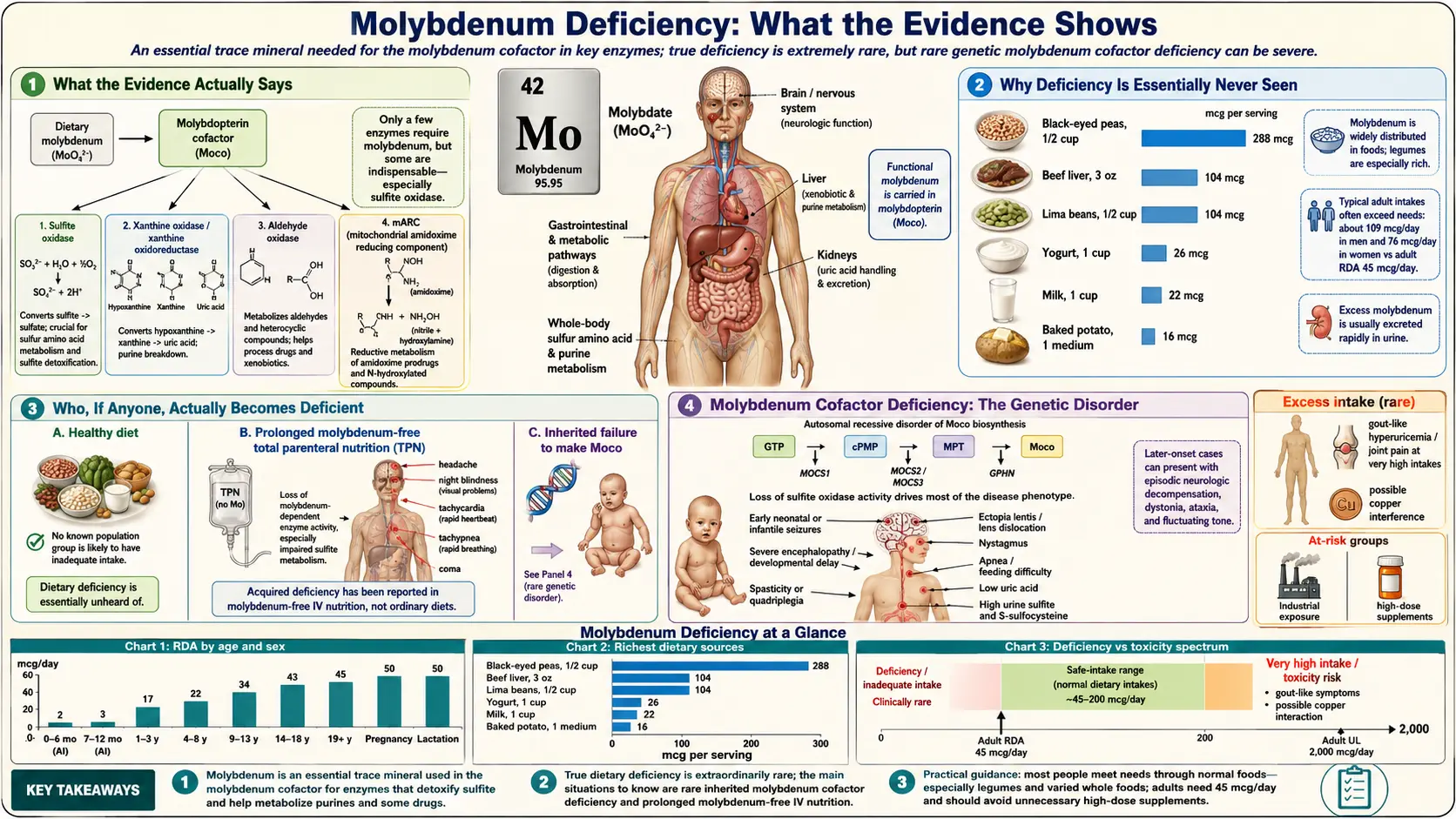 Deficiency — scientific infographic poster