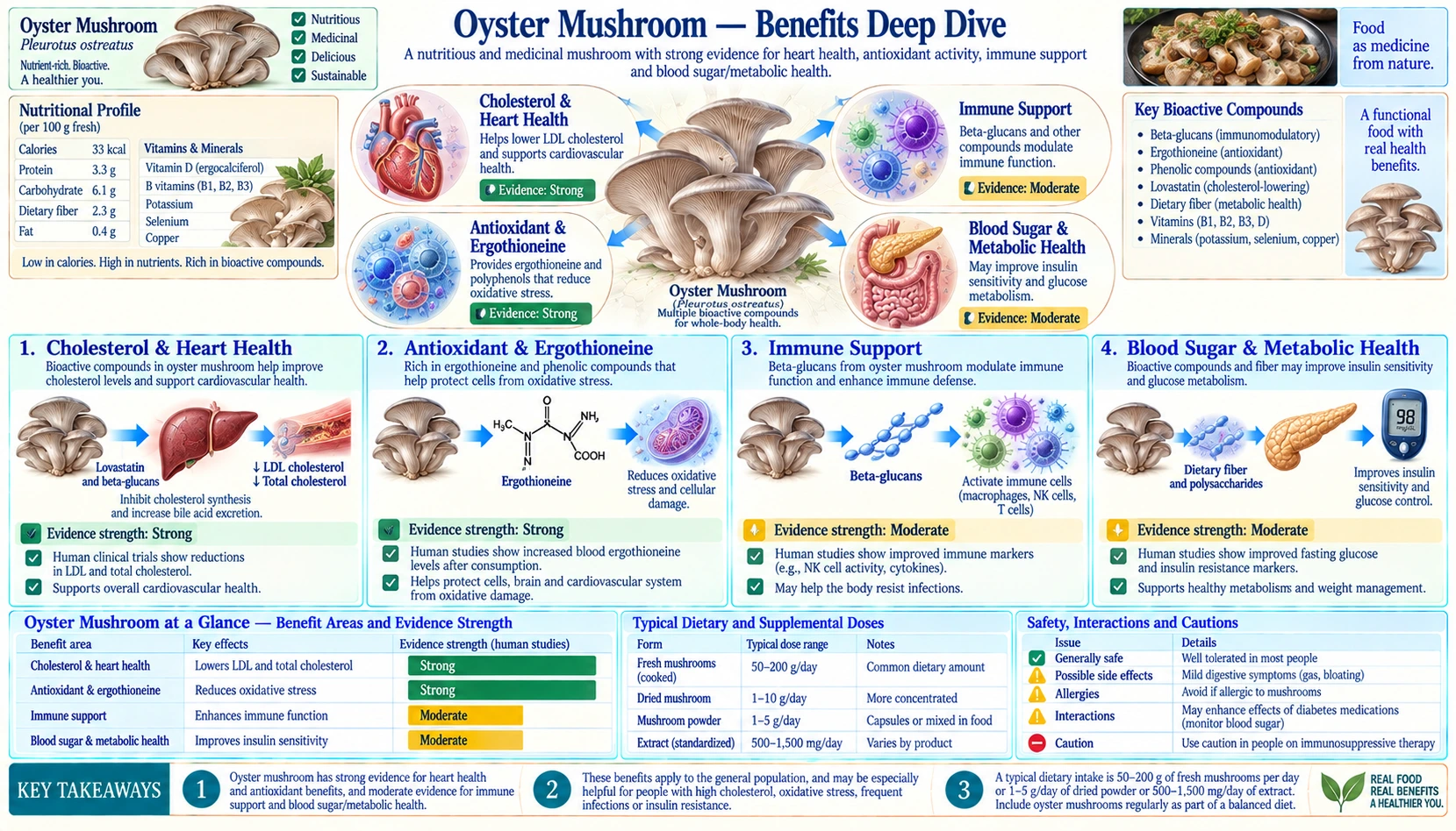 Benefits — scientific infographic poster