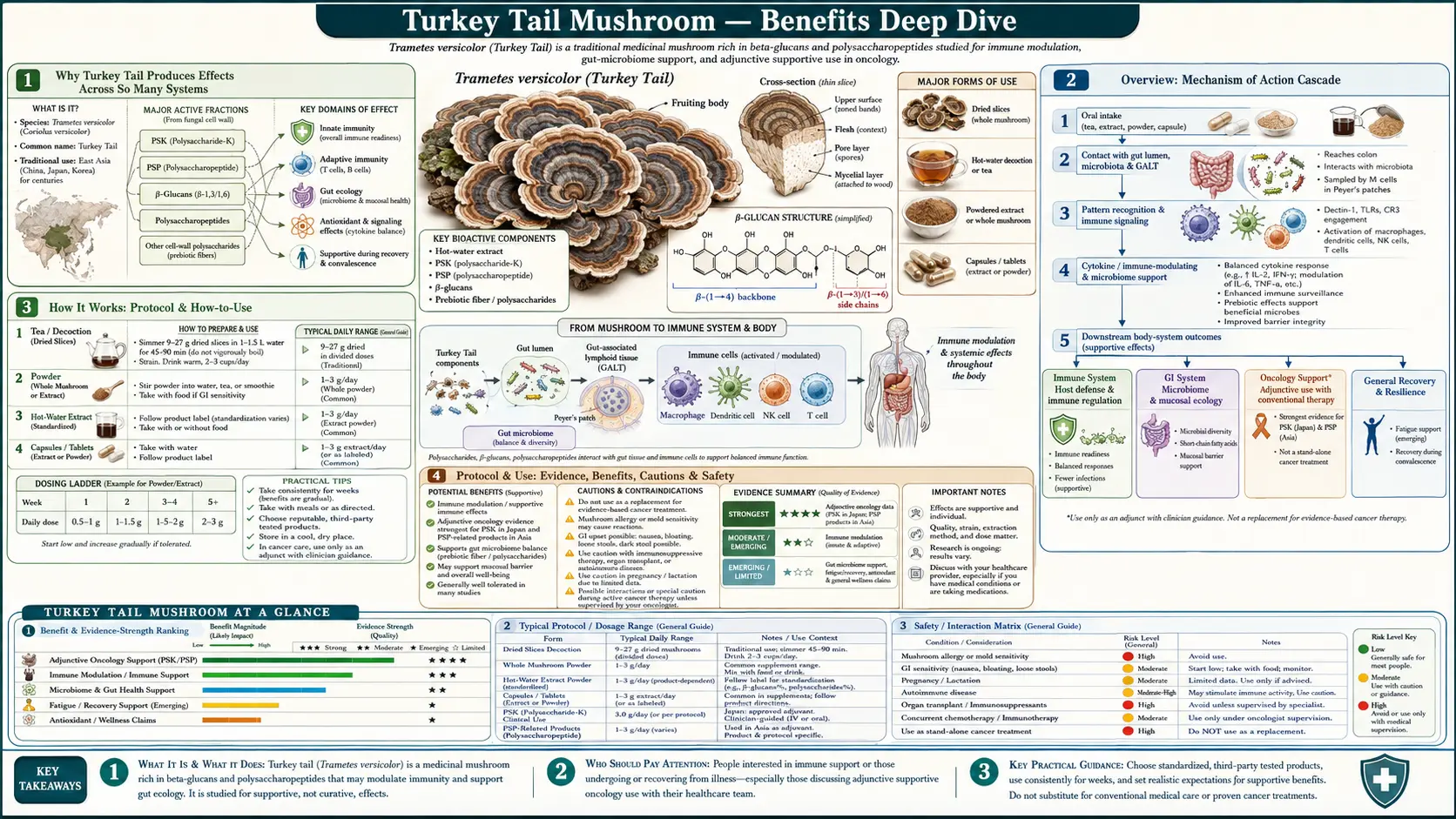 Benefits — scientific infographic poster