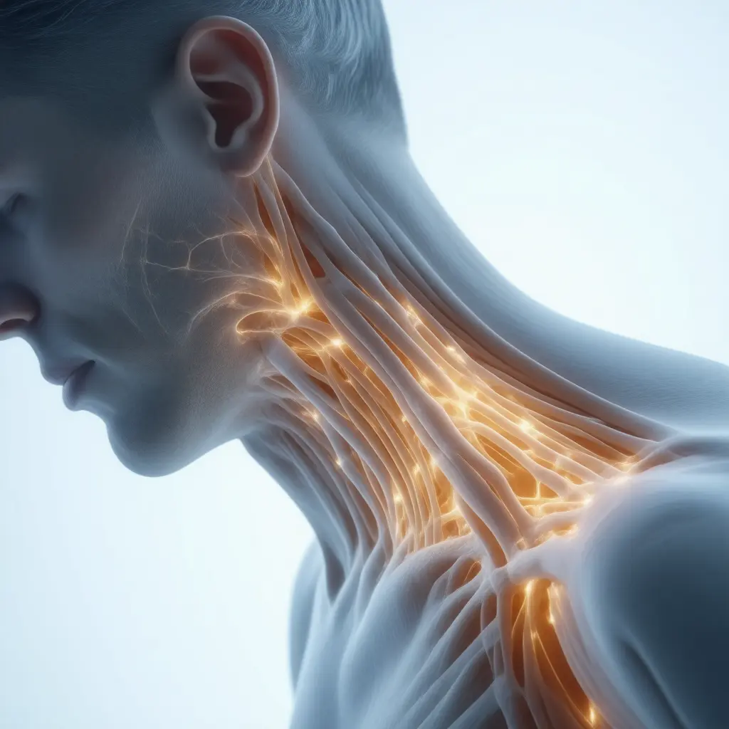 Medical illustration of a clinical or anatomical finding