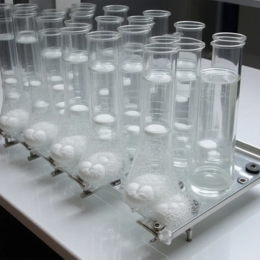 Laboratory testing of tablets, part of drug review