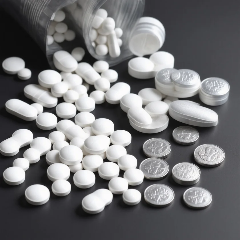 Pills and coins, for the fees that fund drug review