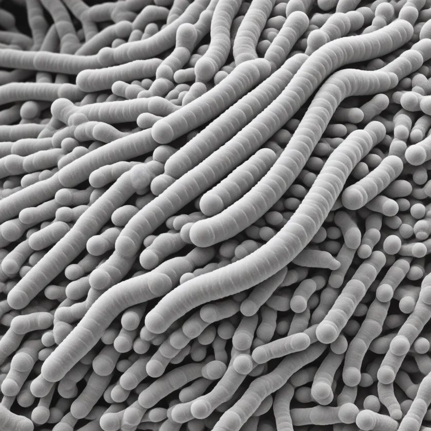 E. coli, the bacterium of the Jacob and Monod gene studies