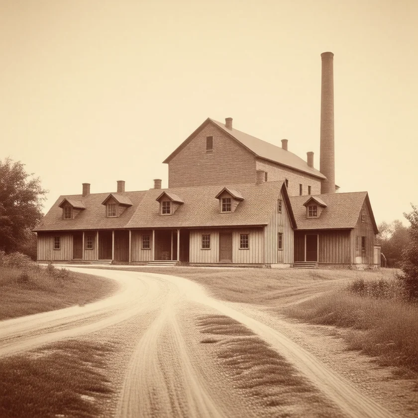 A Southern cotton-mill village of the 1910s