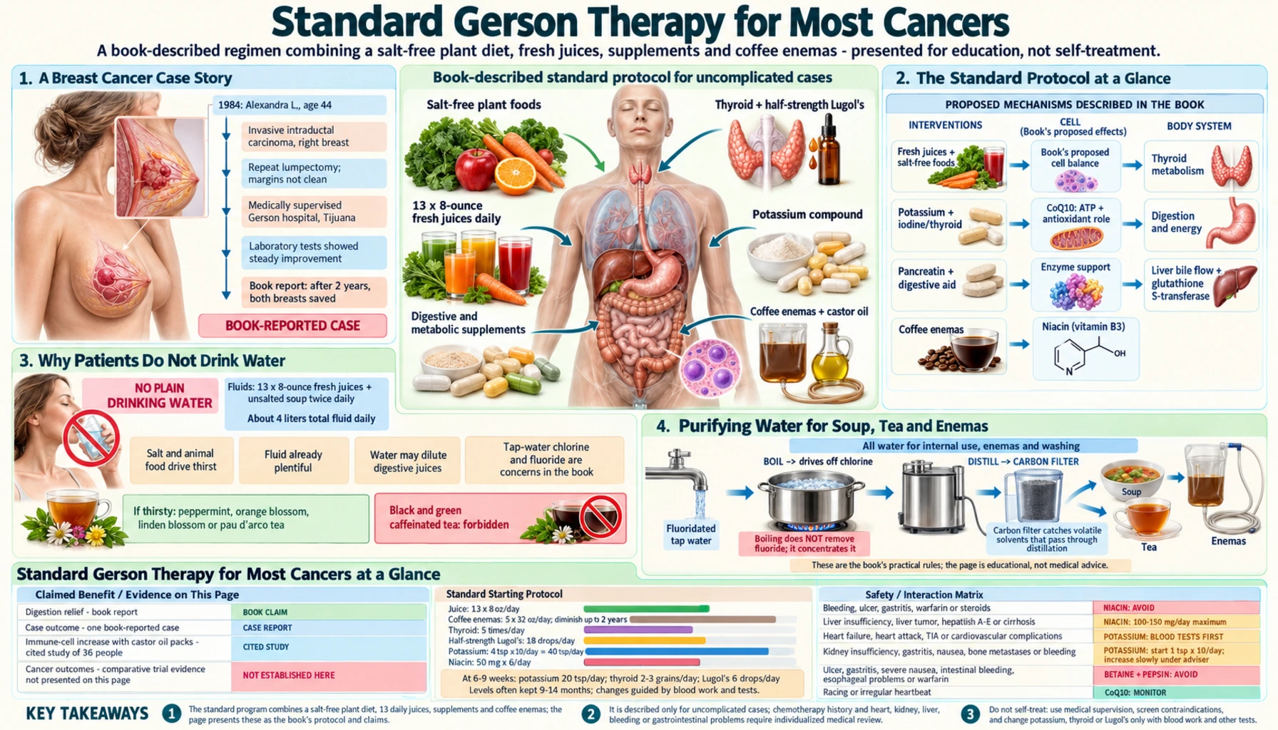 Standard Therapy for Most Cancers — scientific infographic poster