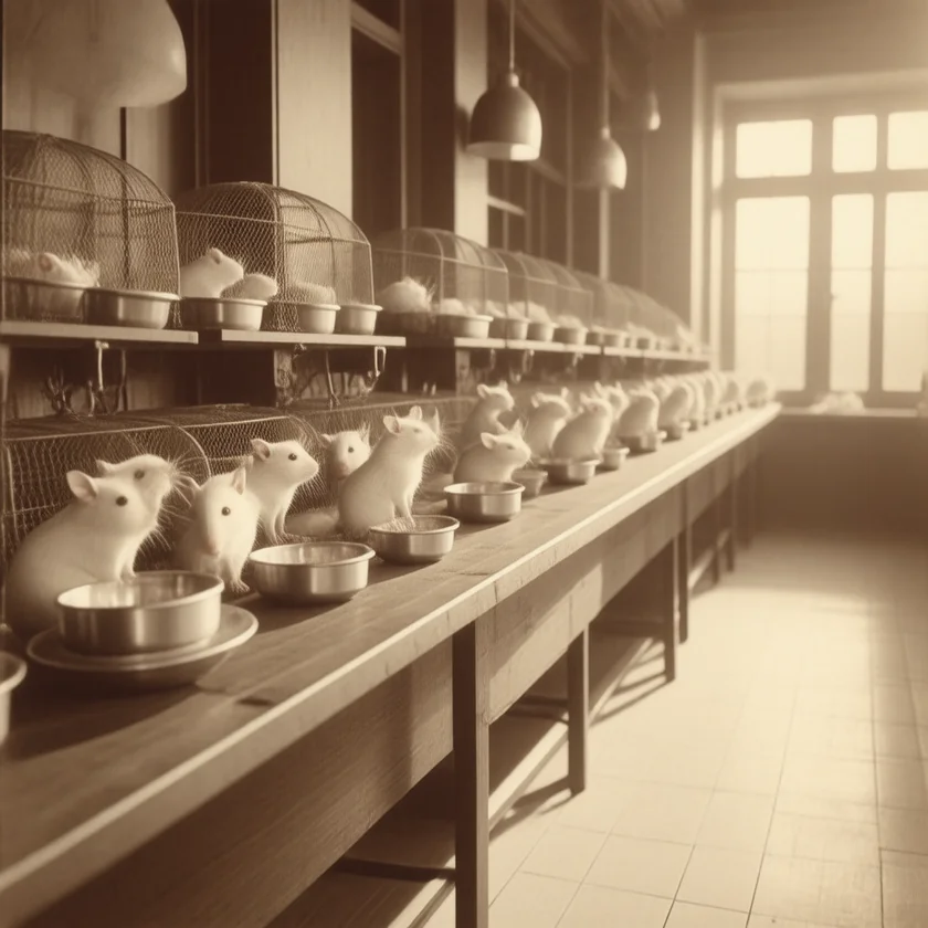 Feeding experiments with rats in the 1920s