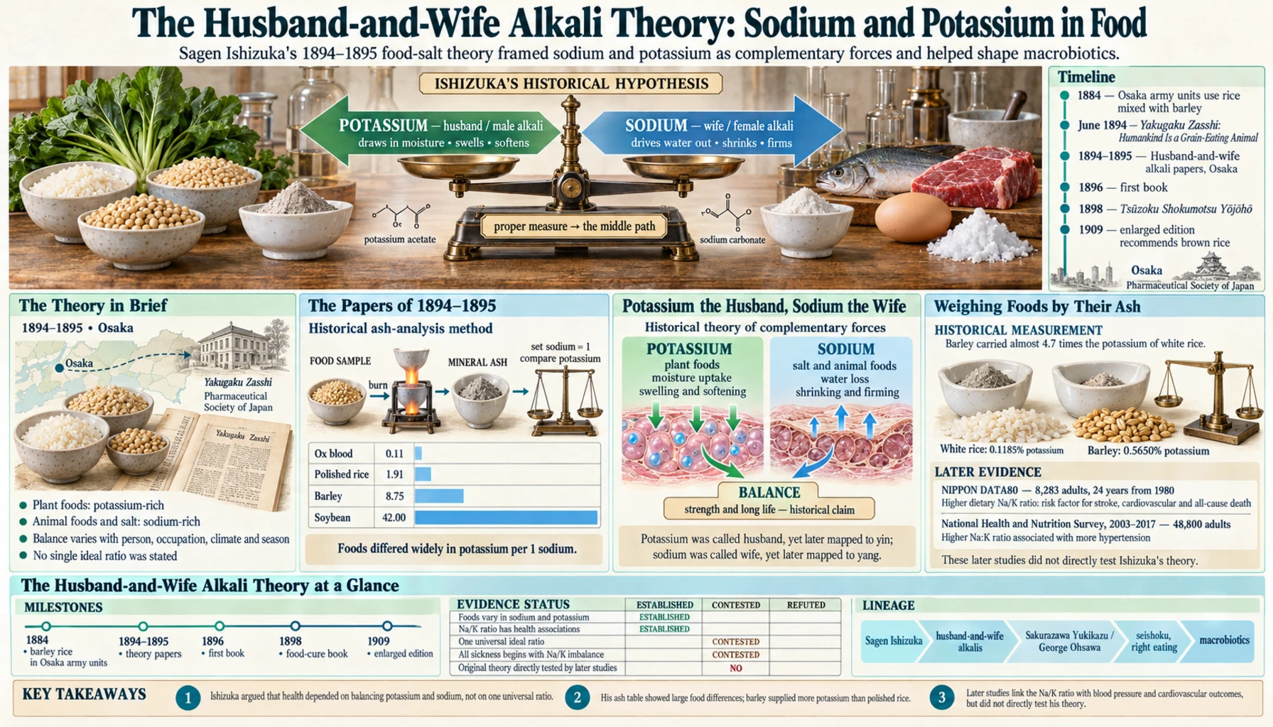 Sodium Potassium Balance — scientific infographic poster
