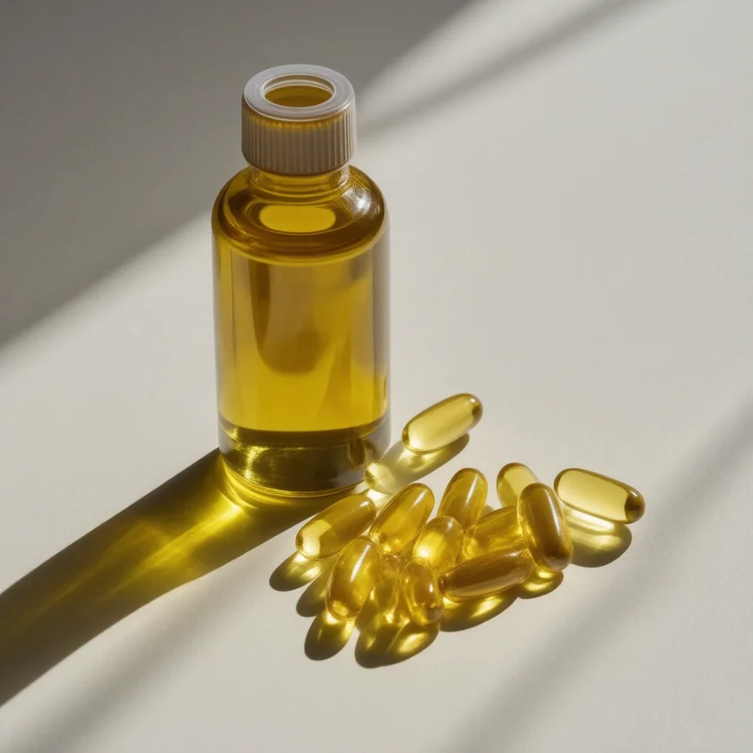 Vitamin E oil and capsules, the form used in the trials