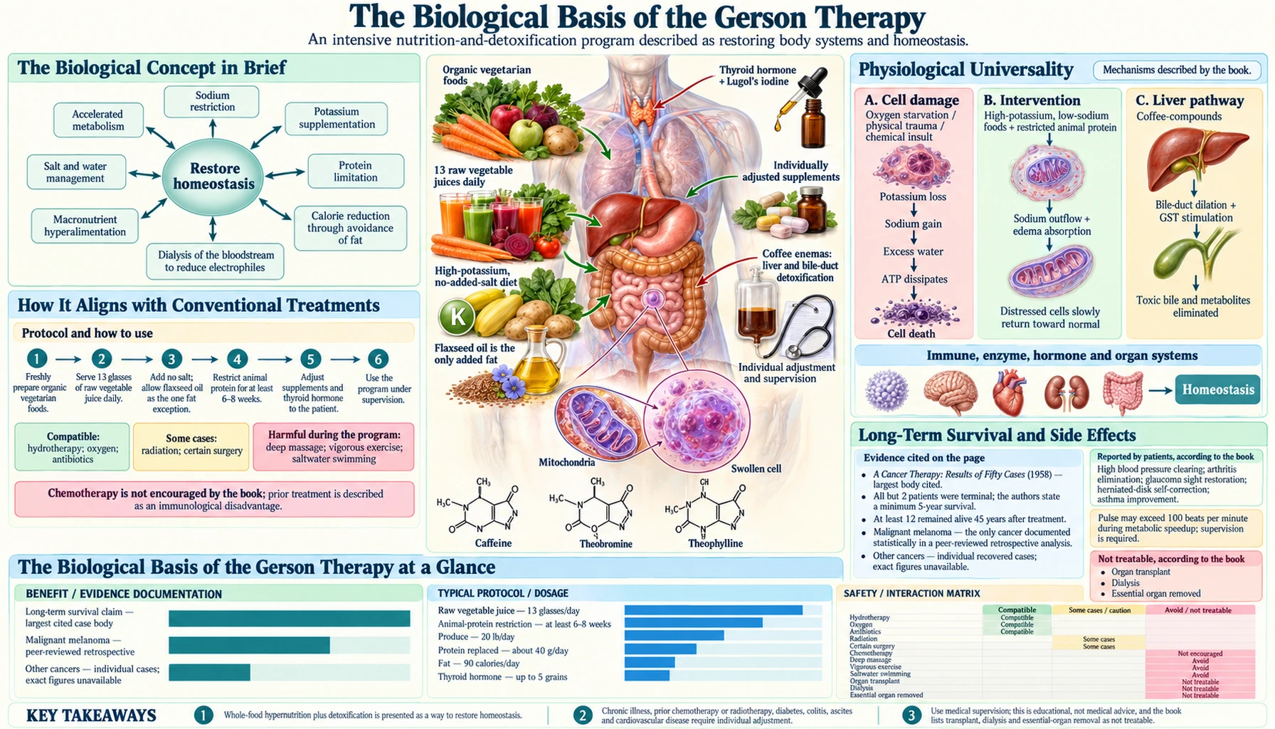 Biological Basis — scientific infographic poster