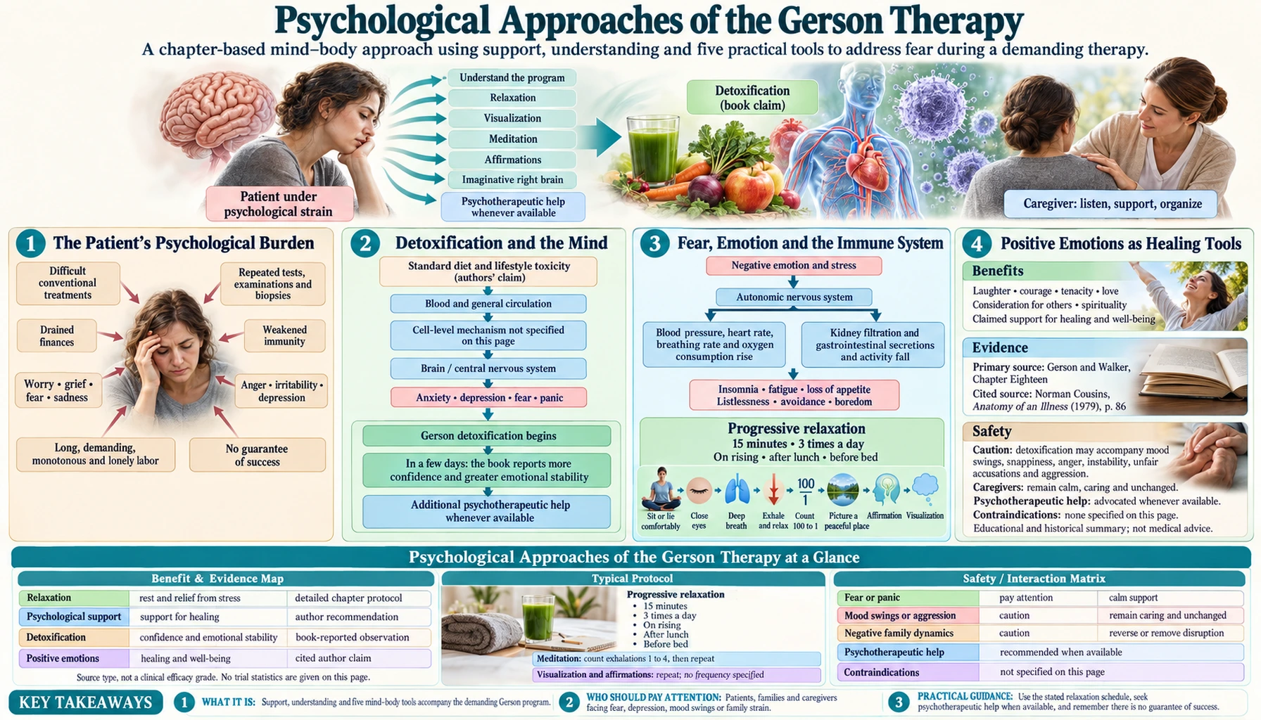 Psychological Approaches — scientific infographic poster