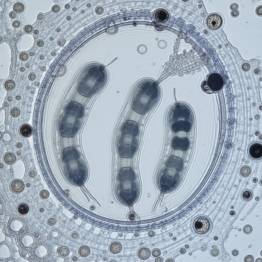 Clonorchis sinensis — developing stage