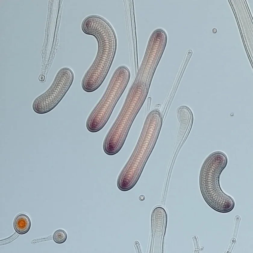 Cryptosporidium — developing stage