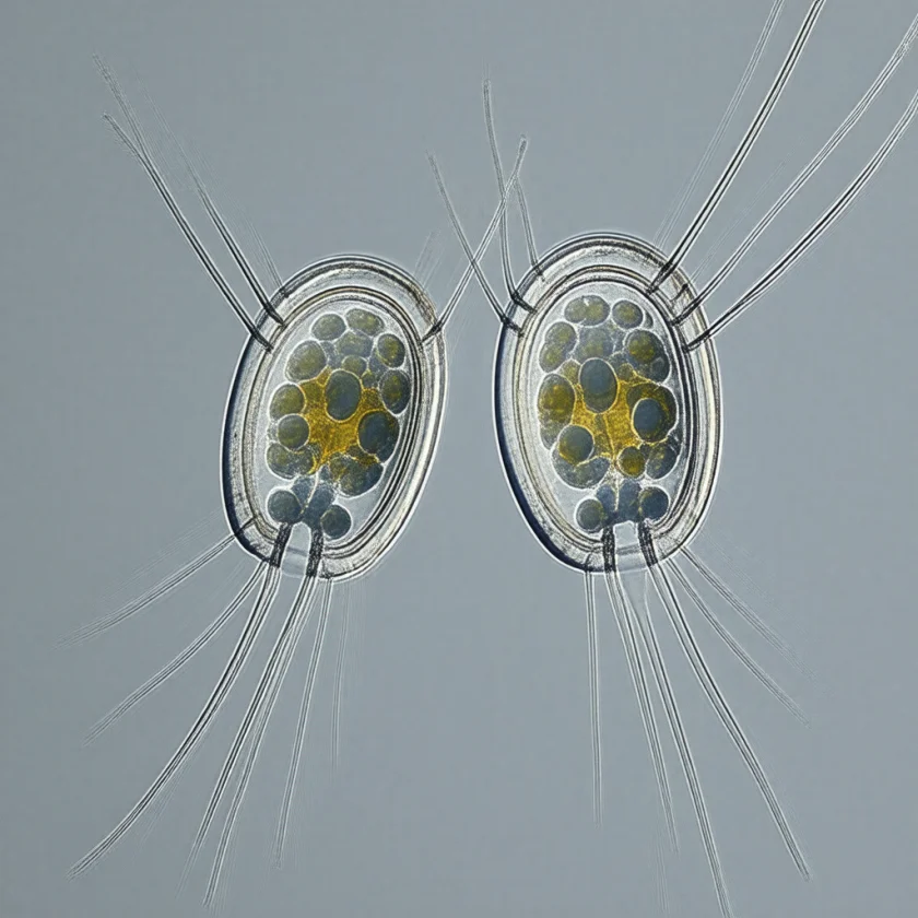 Giardia duodenalis — developing stage