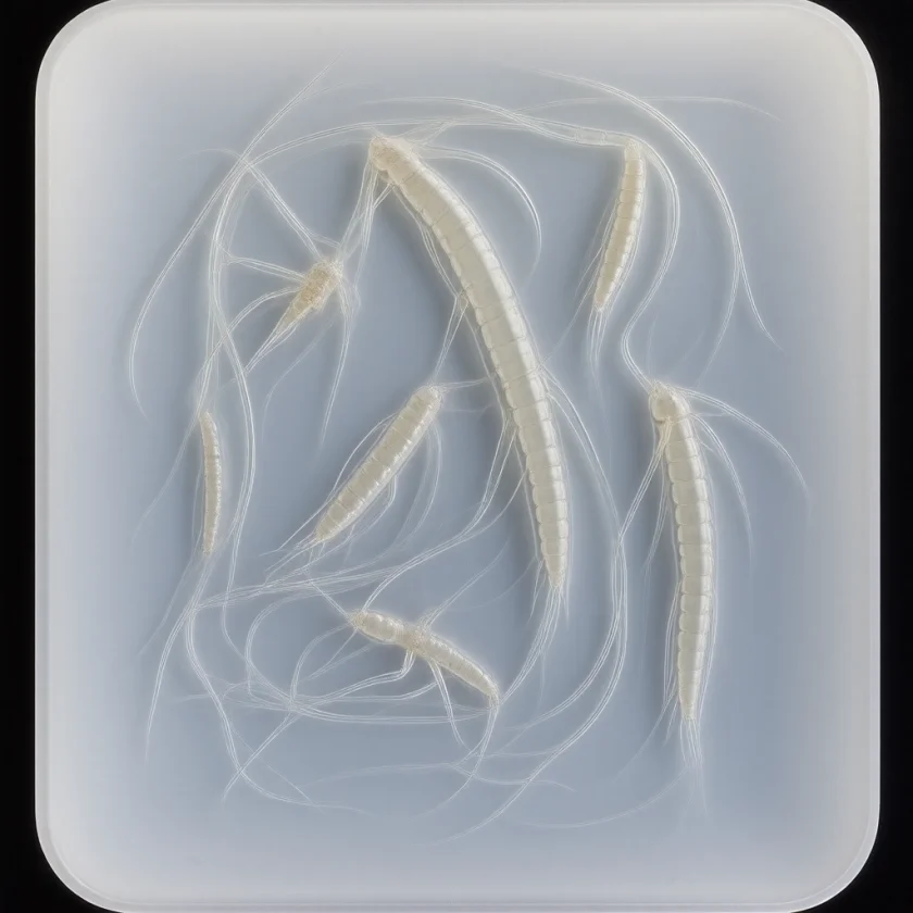 Enterobius vermicularis — active stage