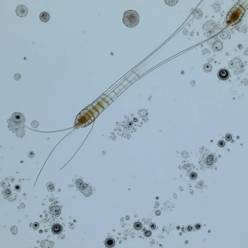 Trichinella spiralis — active stage