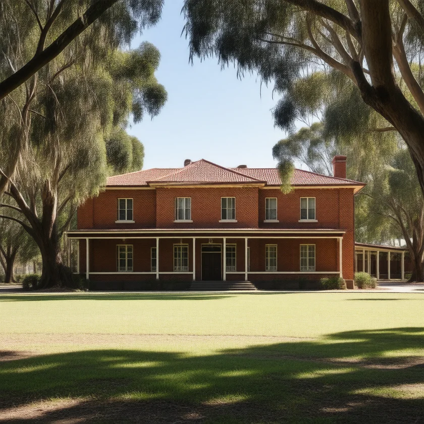 A Melbourne repatriation hospital of the 1940s
