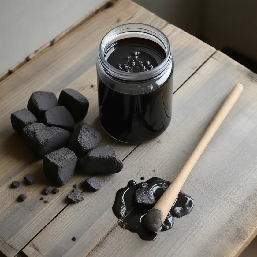Coal tar, the starting point of synthetic dyes