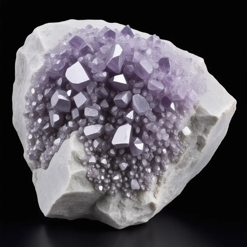 Lepidolite, a lilac lithium mica