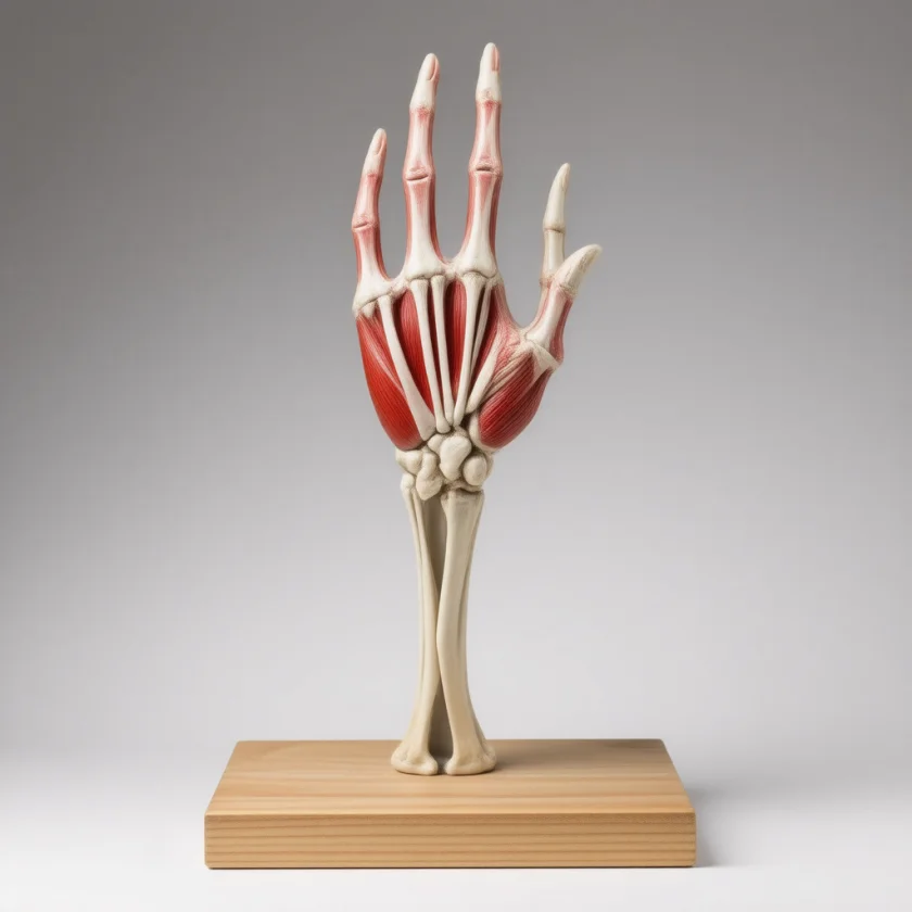 The inner wrist, site of the PC6 point