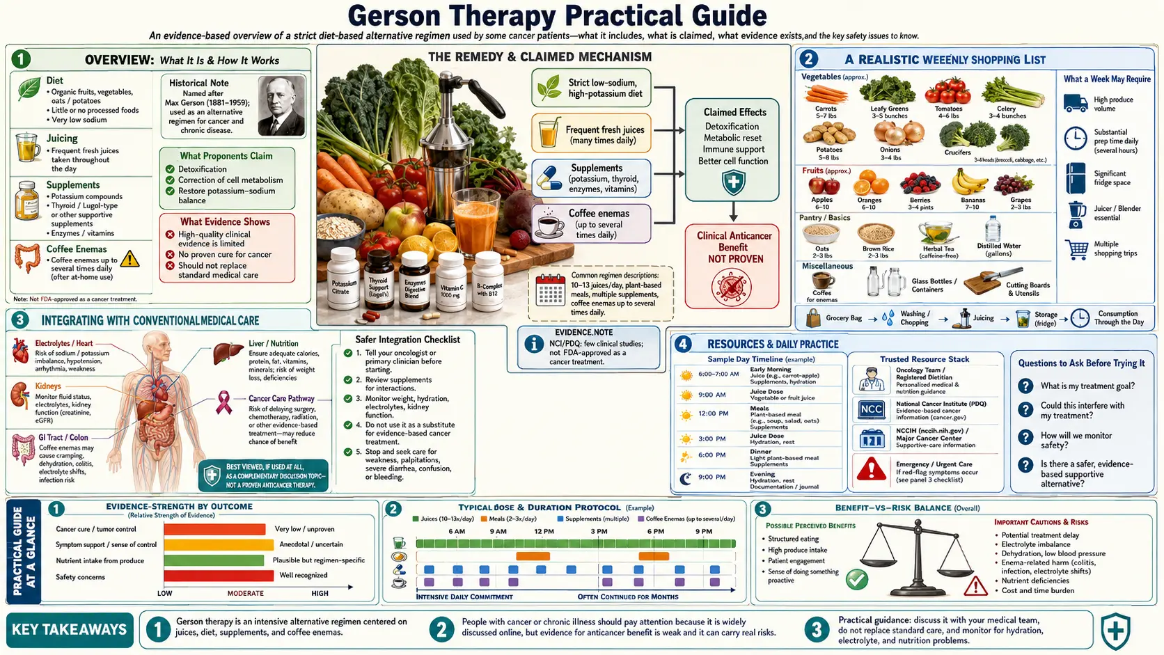 Practical Guide — scientific infographic poster