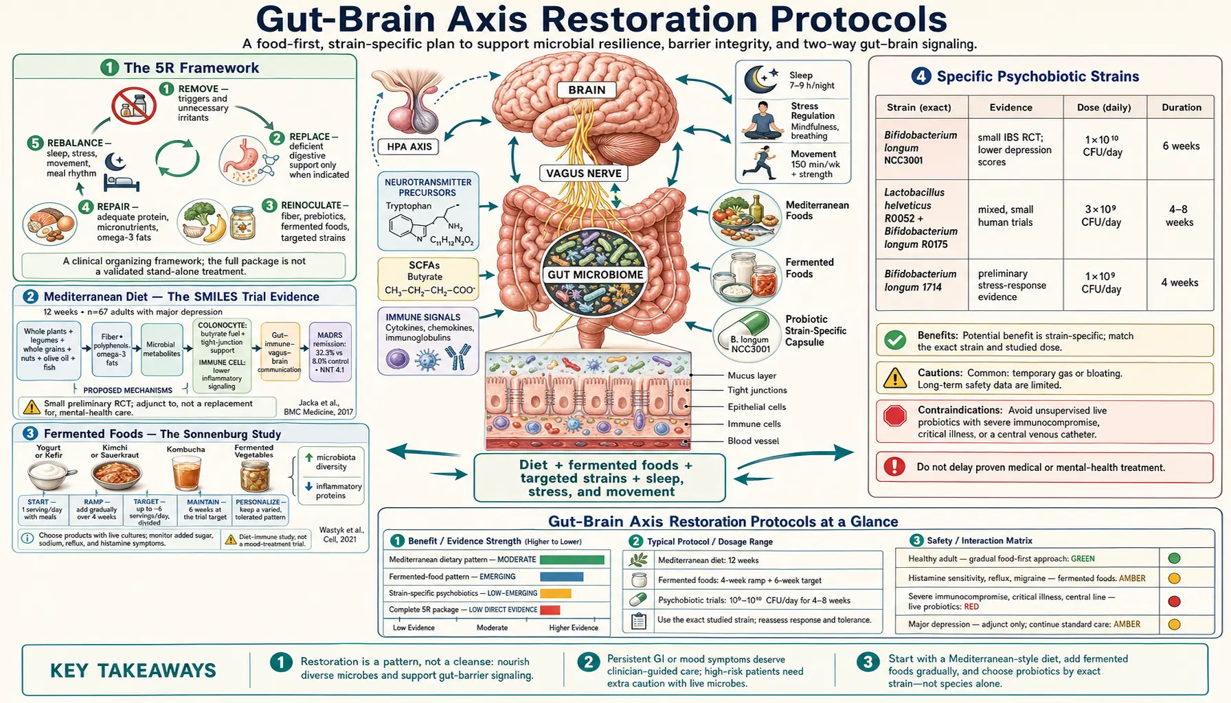 Restoration Protocols — scientific infographic poster
