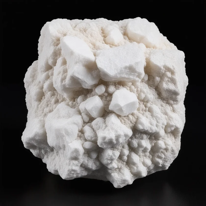 Natural borax ore from a desert lake bed