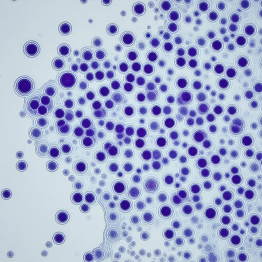 Mast cells in the gut lining