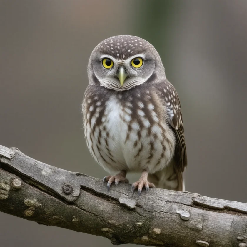 An owl, part of iridology's origin story