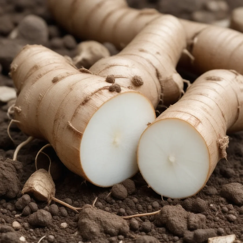 Jerusalem artichokes, a prebiotic food