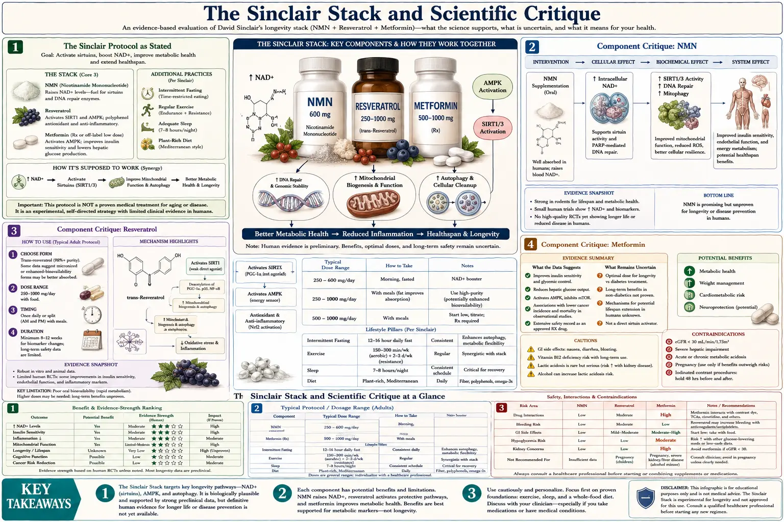 Sinclair Stack and Critique — scientific infographic poster