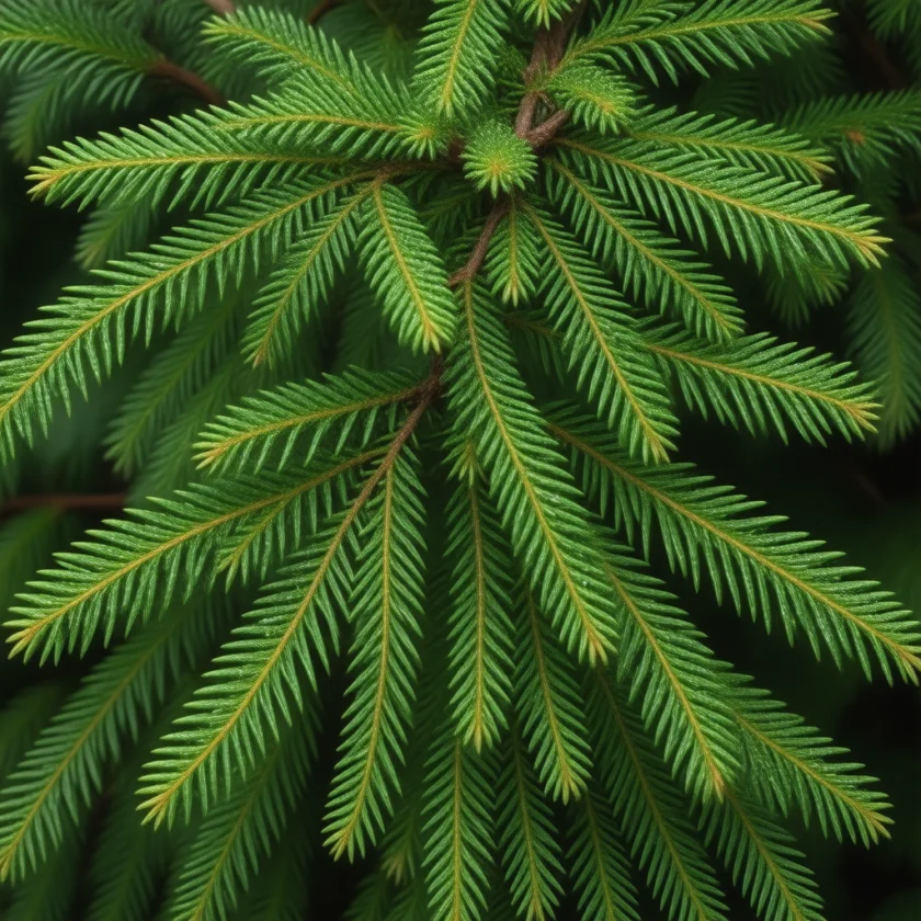 Hinoki cypress, a source of phytoncides