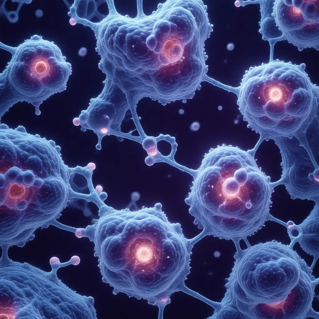 Rapamycin active compounds at the cellular level
