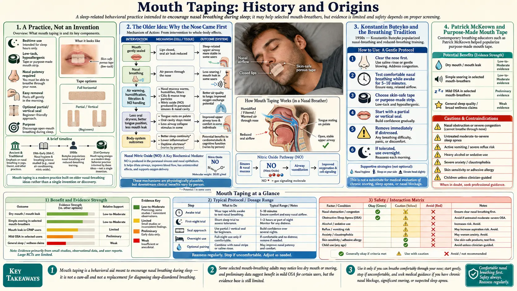 History — scientific infographic poster