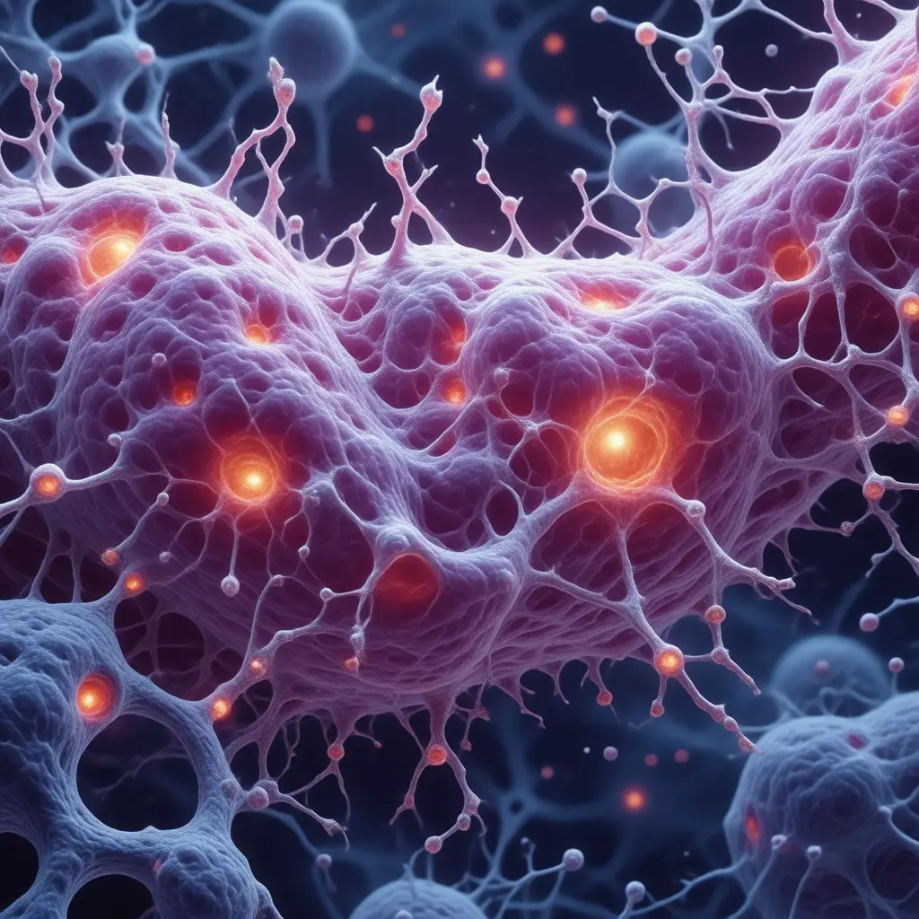 Microscopic view of Mold and Mycotoxins cellular damage