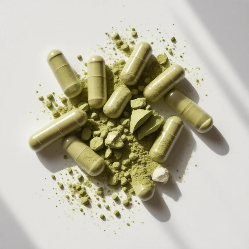 Herbal-looking capsules of the kind tested by the FDA
