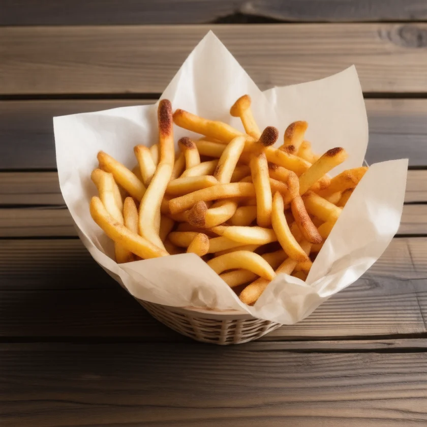Fried potatoes, a source of acrylamide