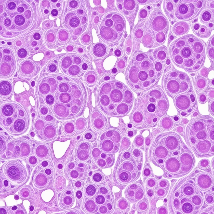 Lung air sacs, lined with phosphatidylcholine surfactant
