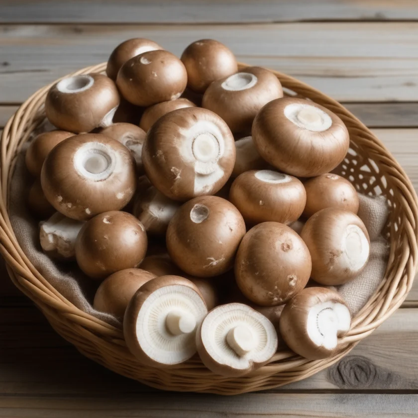 Mushrooms, a plant source of riboflavin