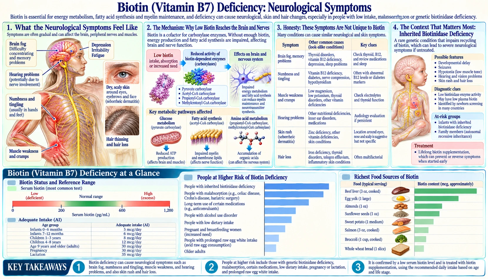 Neurological Symptoms — scientific infographic poster